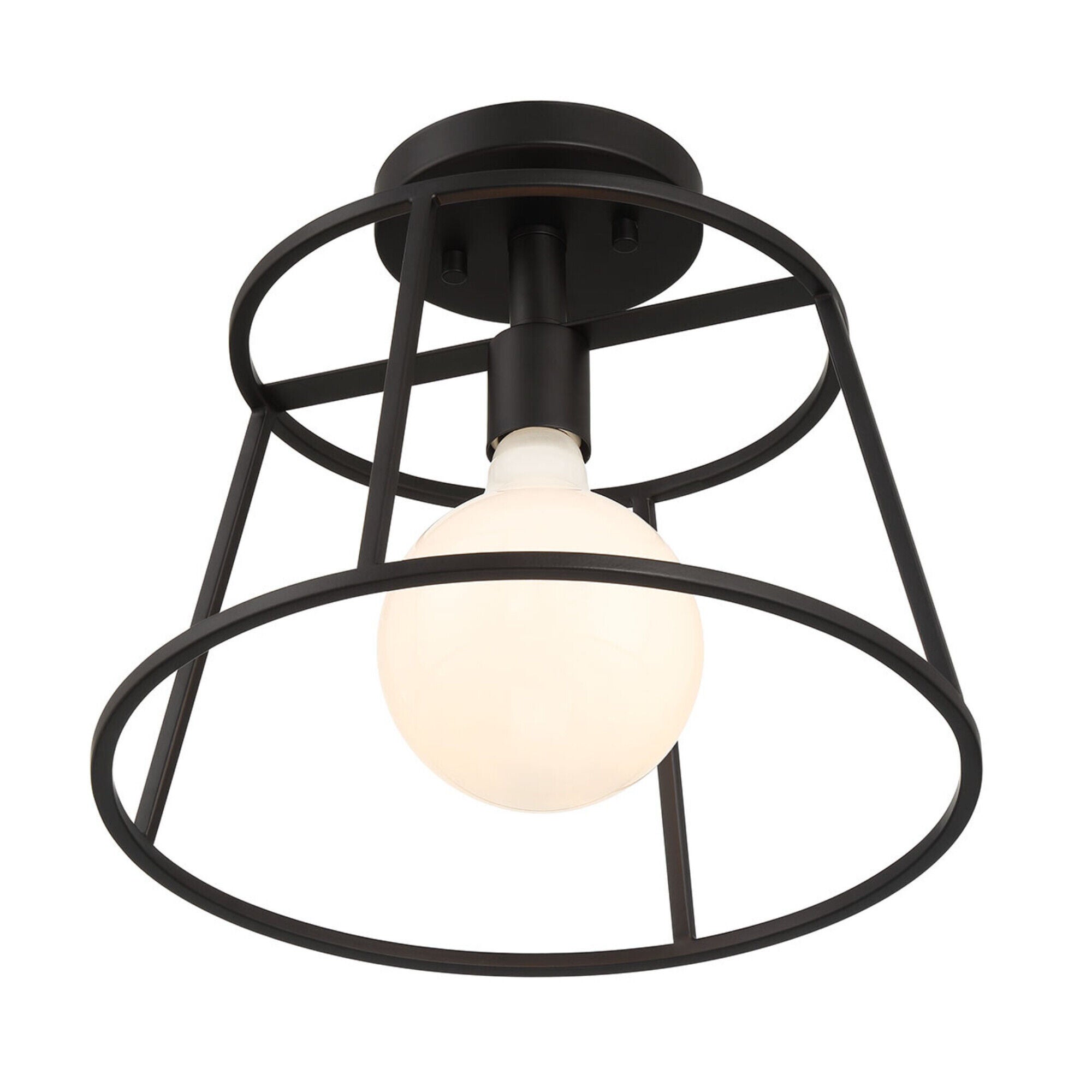 13 Inch Semi Flush Mount,